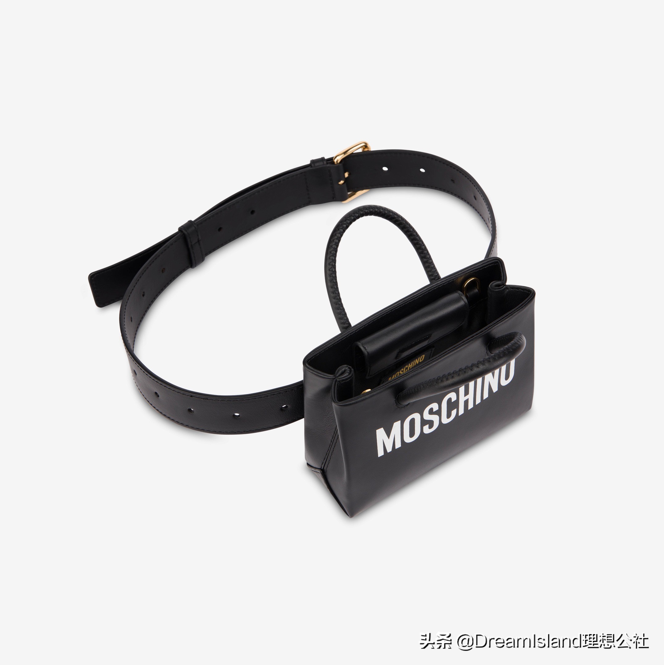 新包 | Moschino 上架2020早秋新包 超大号机车包收音机造型手袋