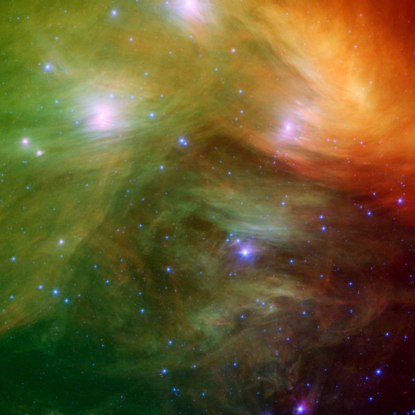 《梅西耶星表》M45︱七仙女的故事就起源于金牛座中的昴宿星团