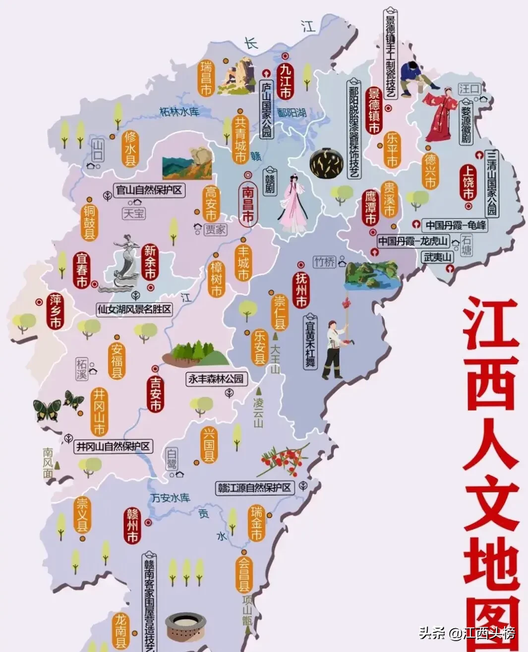 浅谈江西各地级市车牌是划分由来