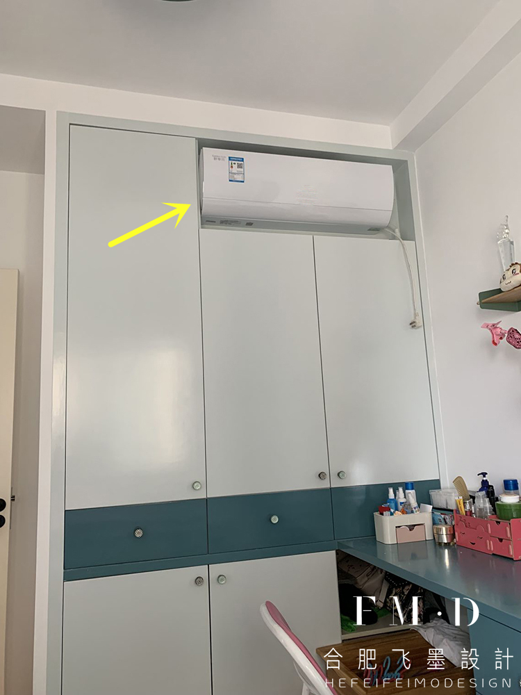墙上有空调怎么做衣柜空调和衣柜同一面墙要怎么装