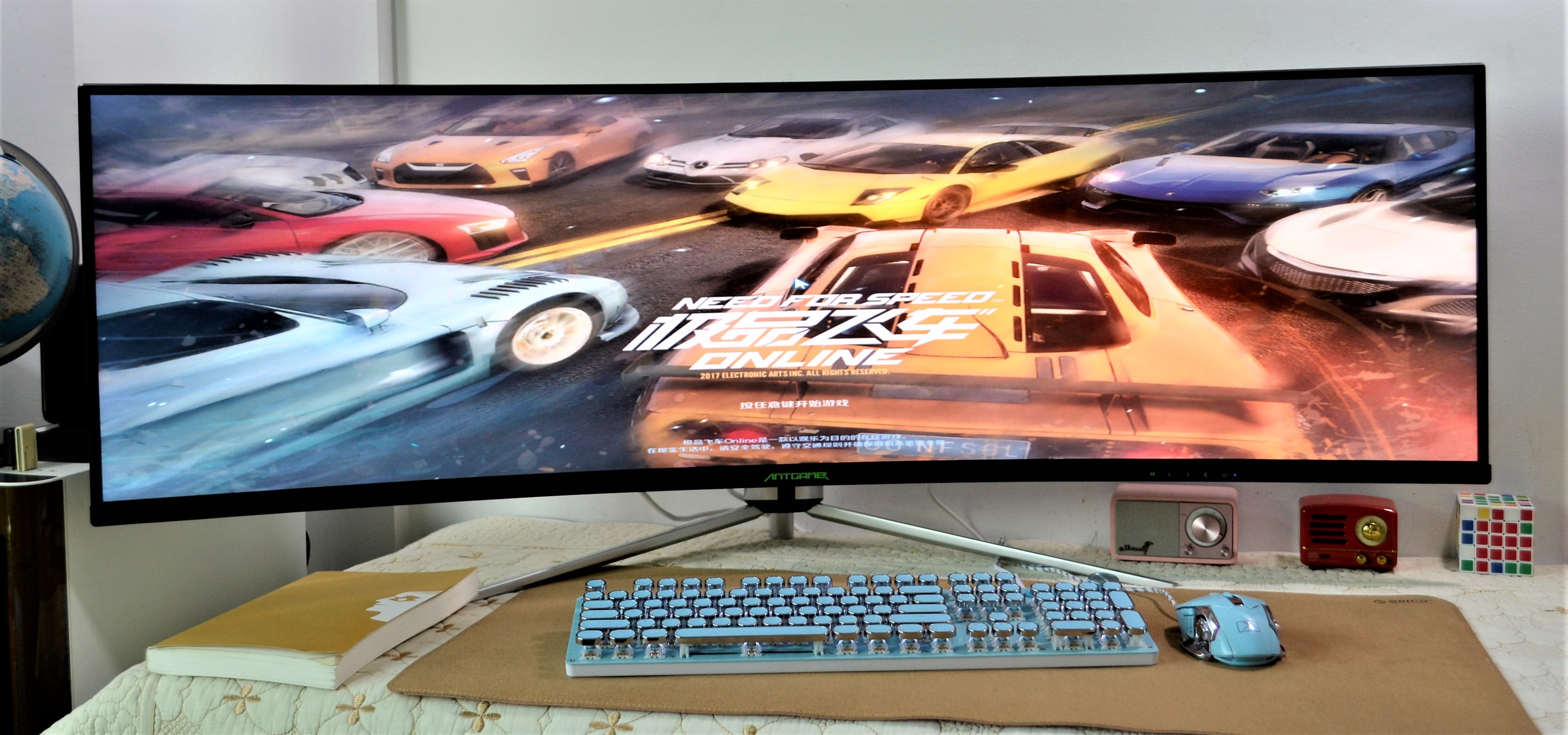 大屏全景时代，49英寸ANT491UC显示器搭配高刷，临场感更足