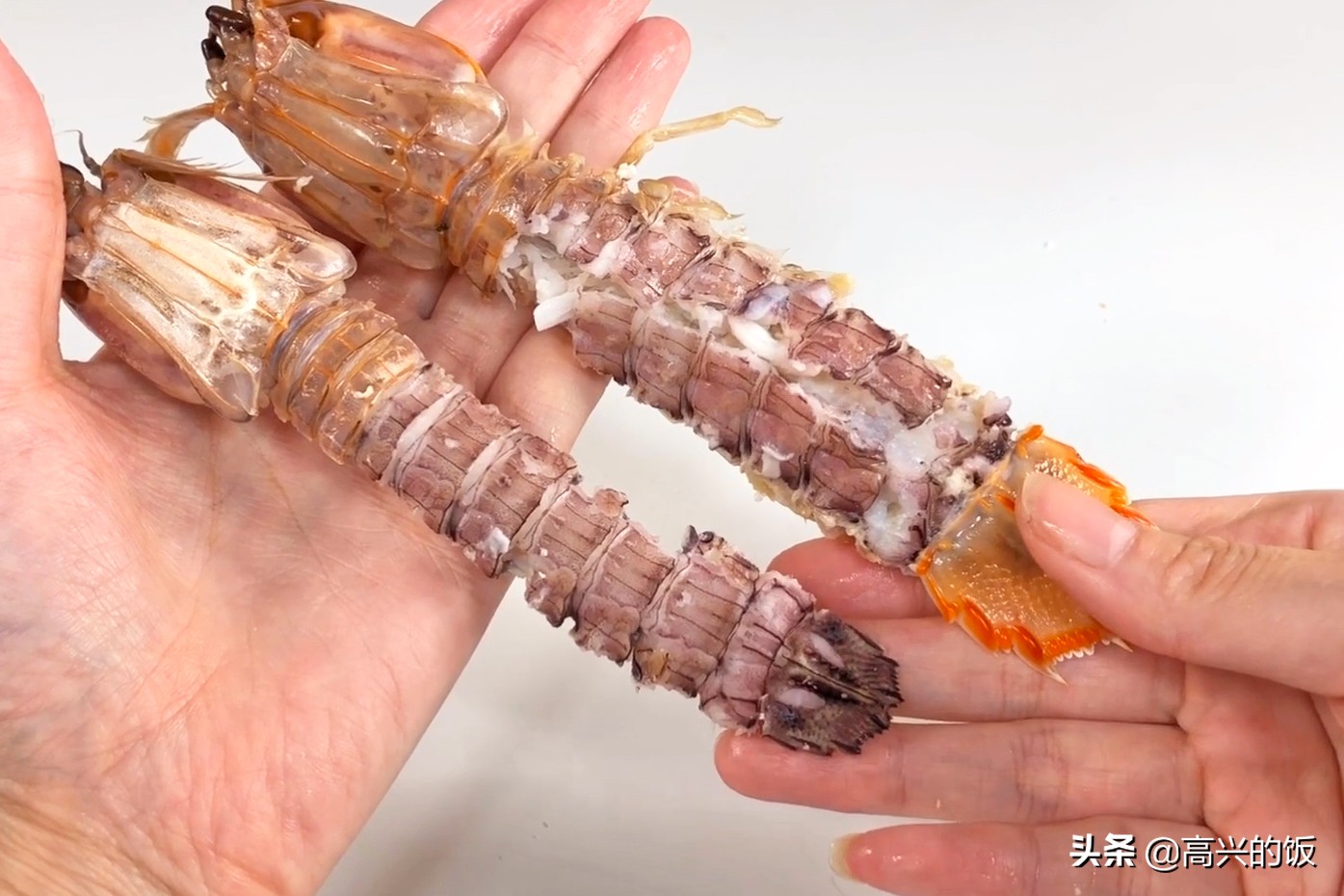 皮皮虾怎么剥？拿一根筷子一撕就完事！5秒快速剥皮（图解）