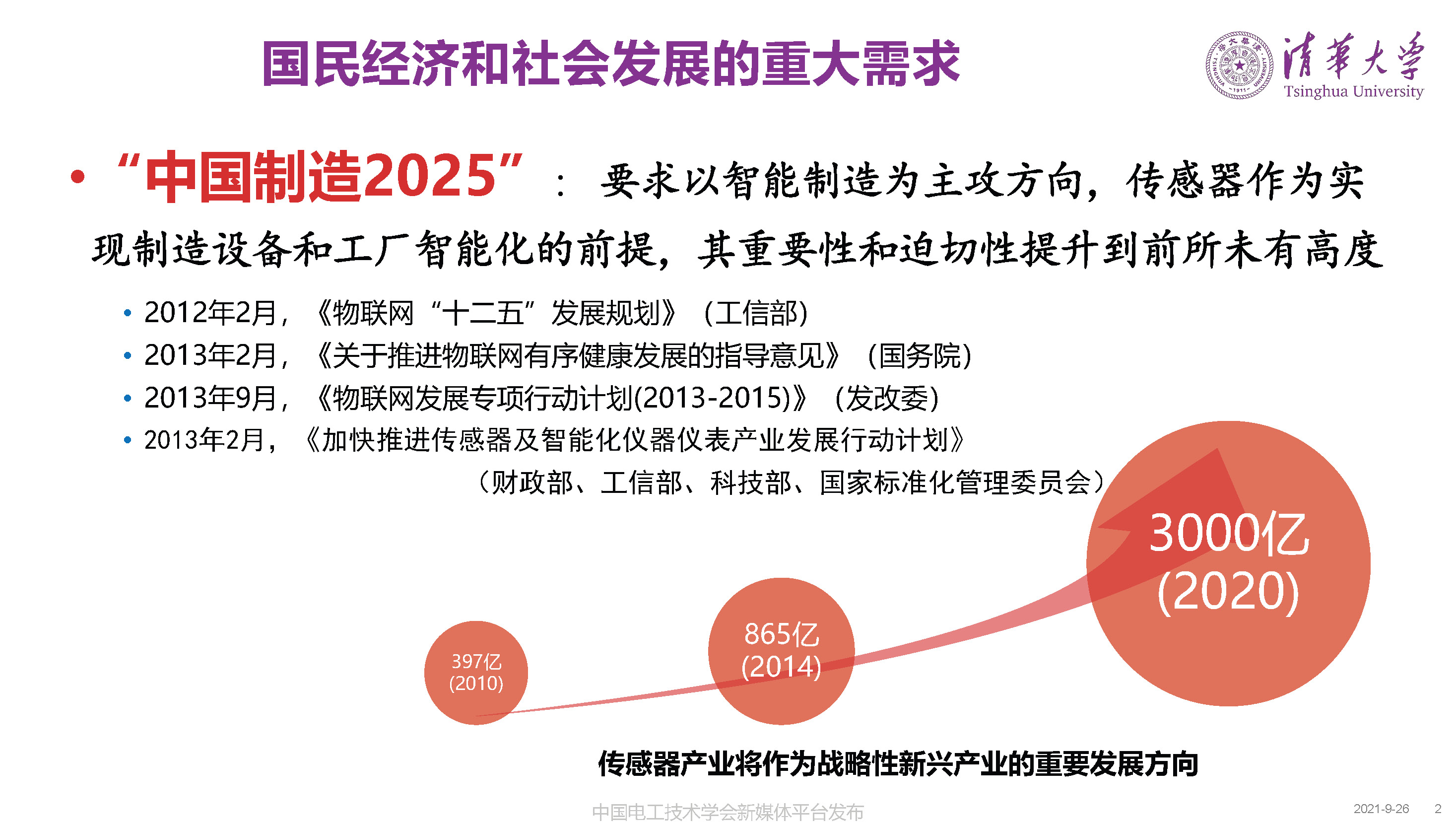 清華大學何金良教授：面向分布式監測的電磁傳感技術