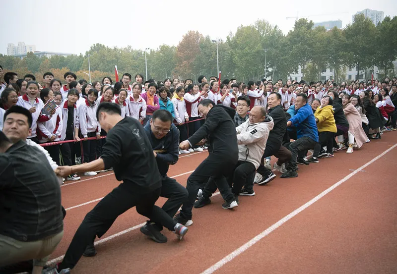 昌邑市文山中学体育节：沙场点兵气势壮(图20)