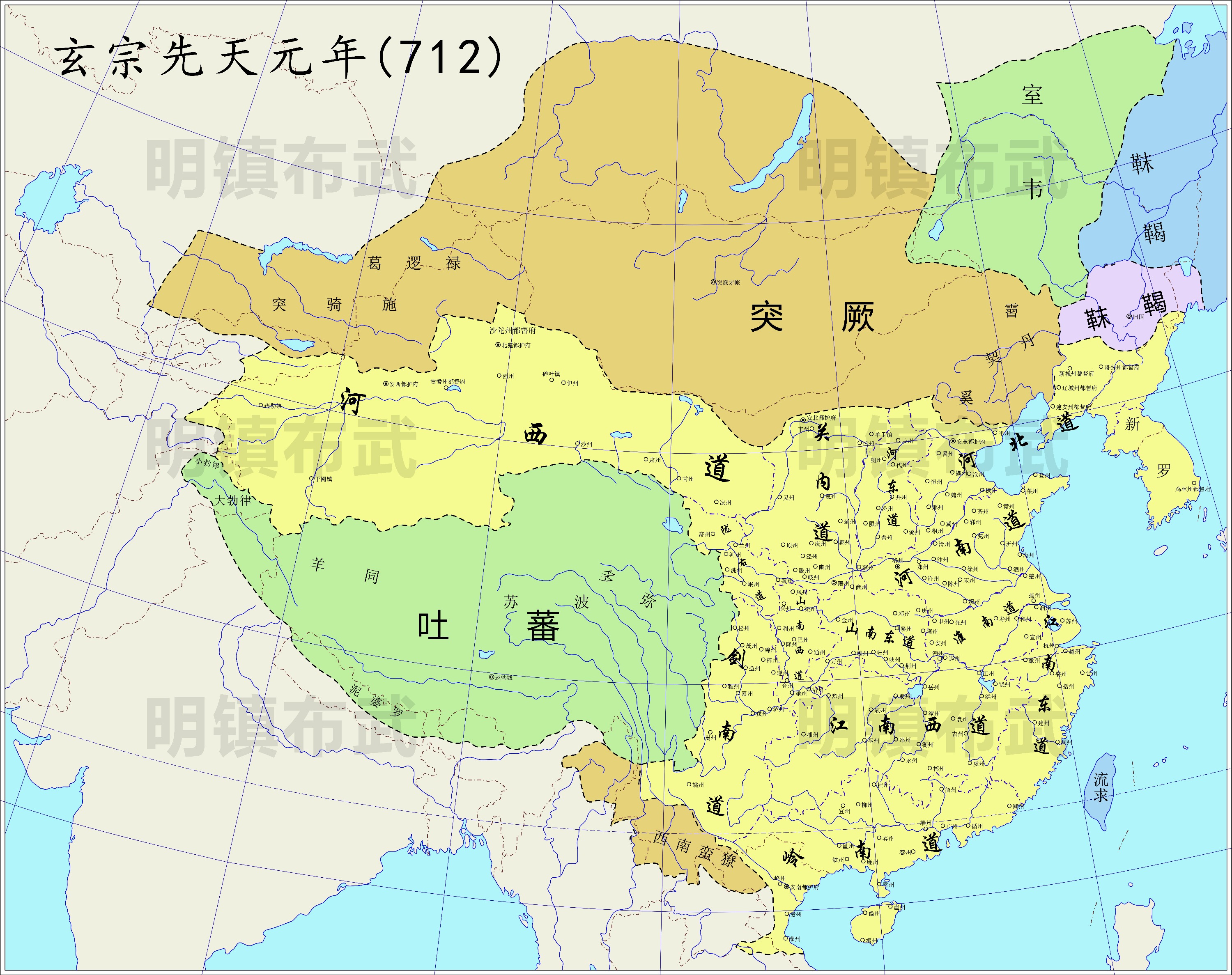 唐朝的疆域到底有多大？或许谭其骧的地图误导了大多数中国人