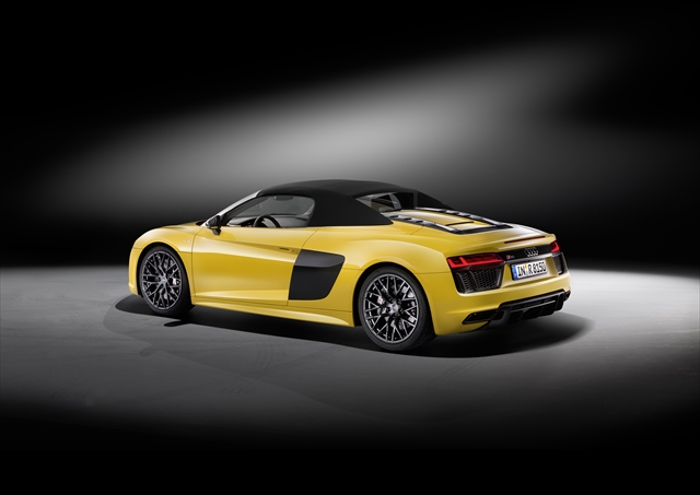 「奥迪」全新“奥迪R8 Spider”售价为155万的敞篷跑车喜欢吗？