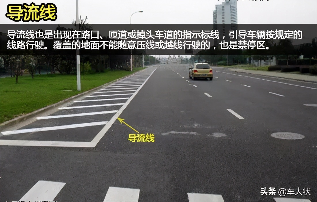 最全的路面标志线，这些标志你要记好了！