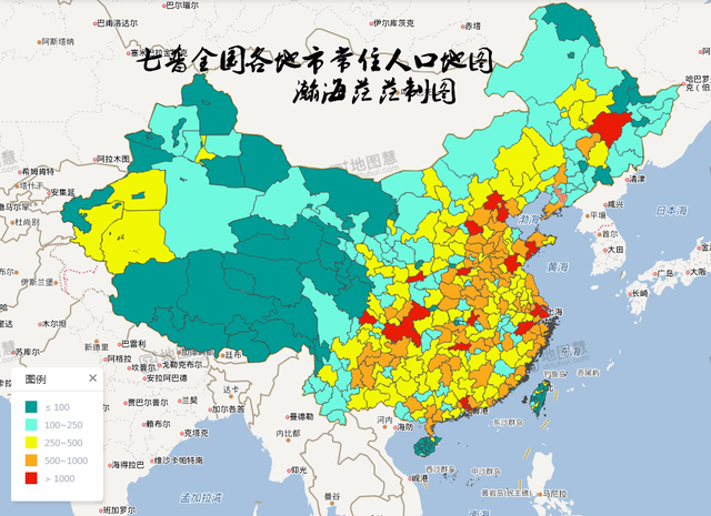 2021年人口分布图图片