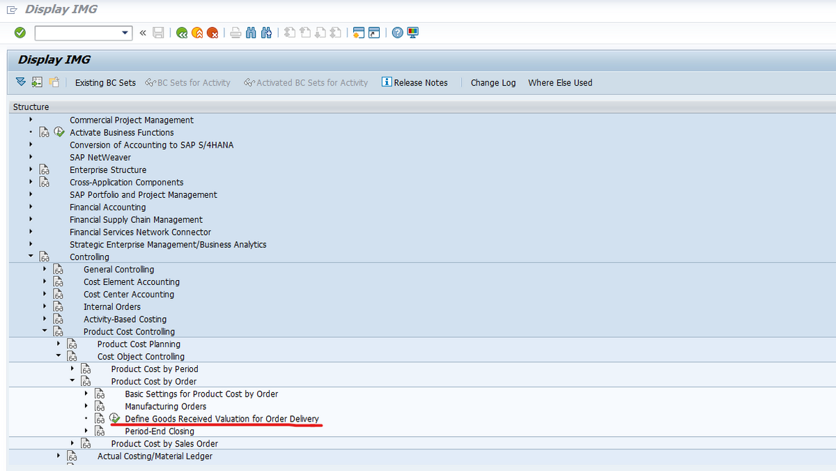 SAP对工单做收货，报错-Check table TFBEFU_CR entry 10 does not exist