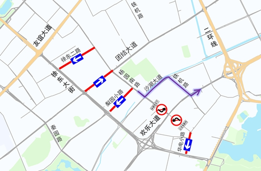 11日起，这些路段即将开始施工，请注意绕行哦