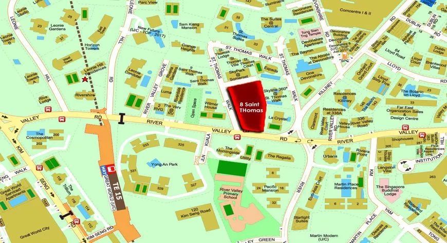 新加坡第9区核心地段豪宅｜8 St. Thomas