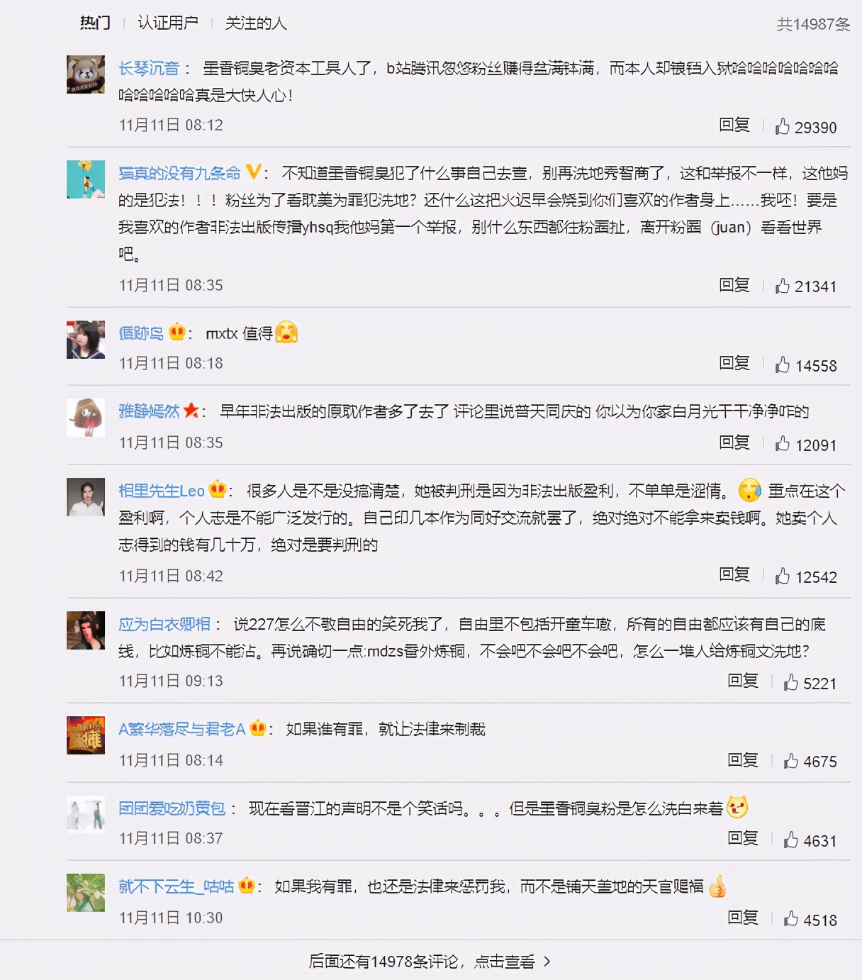 《魔道祖师》作者墨香铜臭入狱？狂欢的人还配称为“二次元”吗？