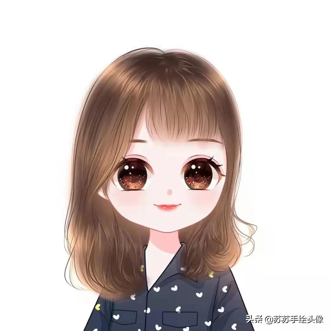 换个头像吧,好看可爱的卡通头像,每个女孩都有一颗少女心