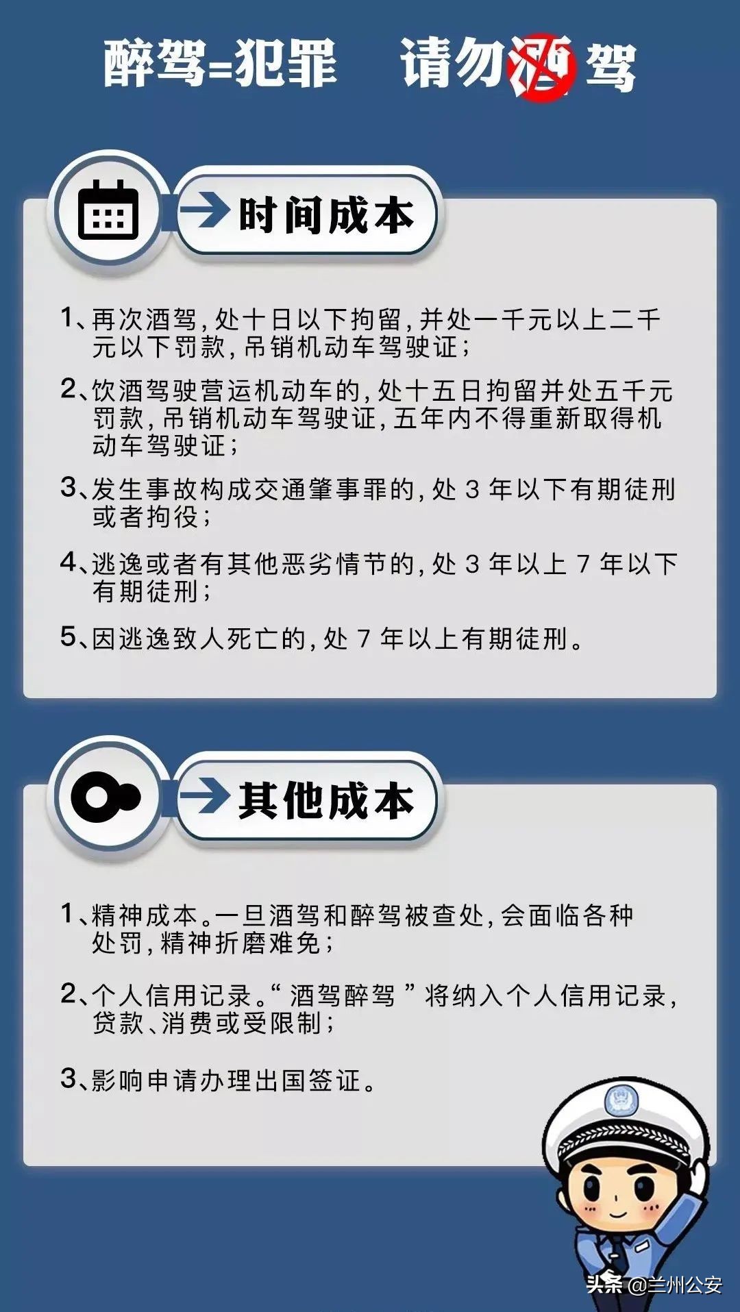 酒醉驾处罚标准+成本分析+检察官精彩解读，看完后你还敢“醉”吗?