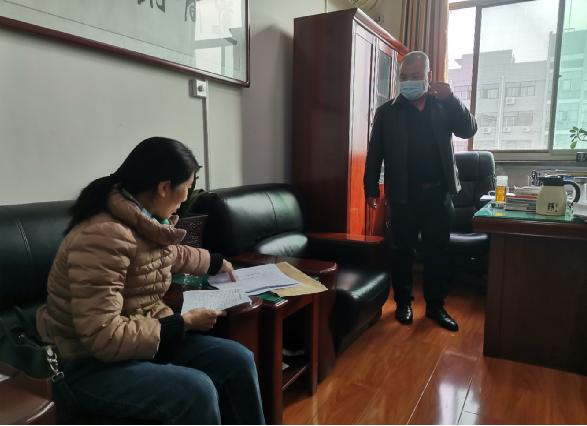 富平县民主法制领域改革专项组联络员单位对各牵头单位改革任务完成情况进行实地督查