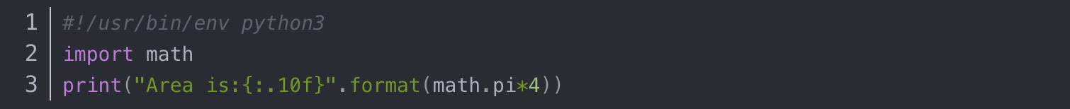 最全！用Python 求圆的面积的几种方法