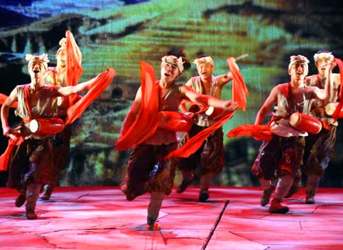 陕西旅游：观摩红色歌舞剧《延安保育院》（图）