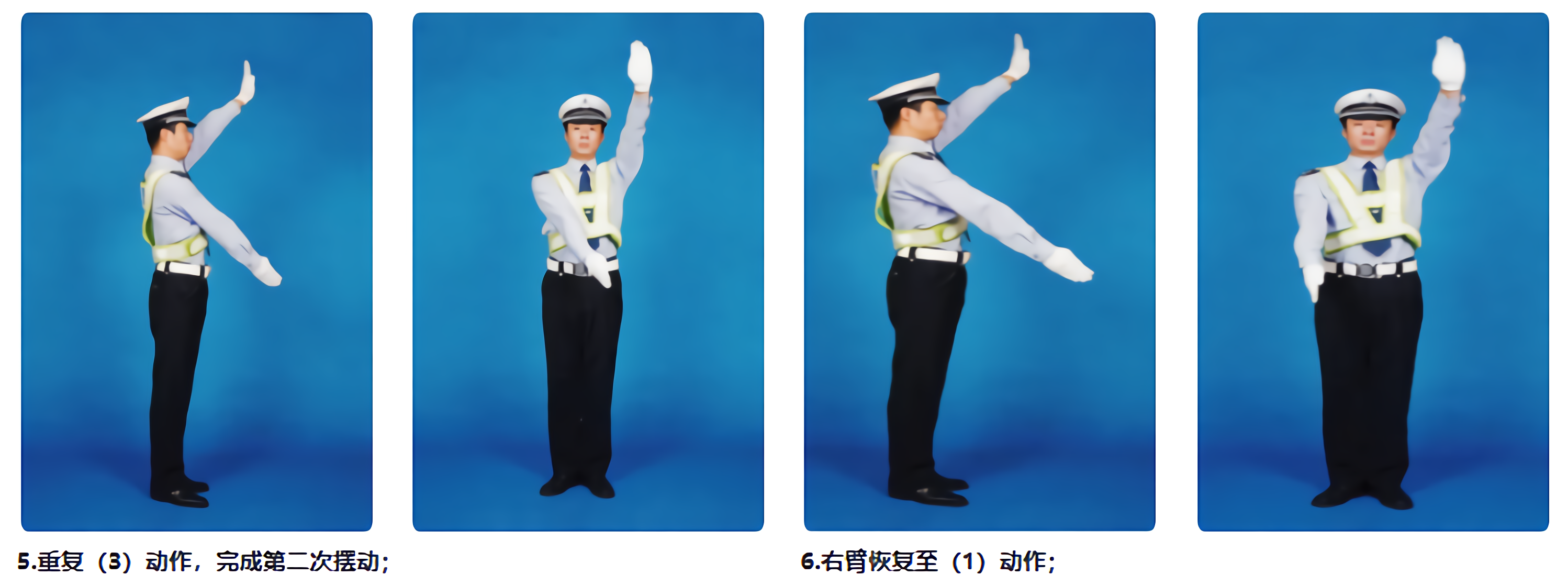 交警手势图解完整版