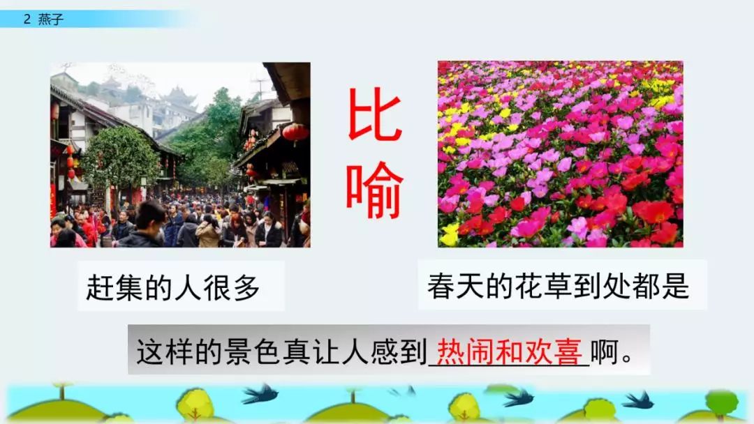 部编版三年级语文下册第二课《燕子》知识点及课堂测试题