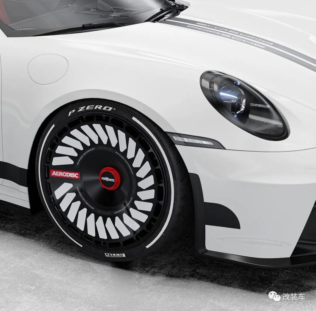 保时捷911 GT3和杜卡迪都在用的轮毂罩，自行设计才能避免撞衫