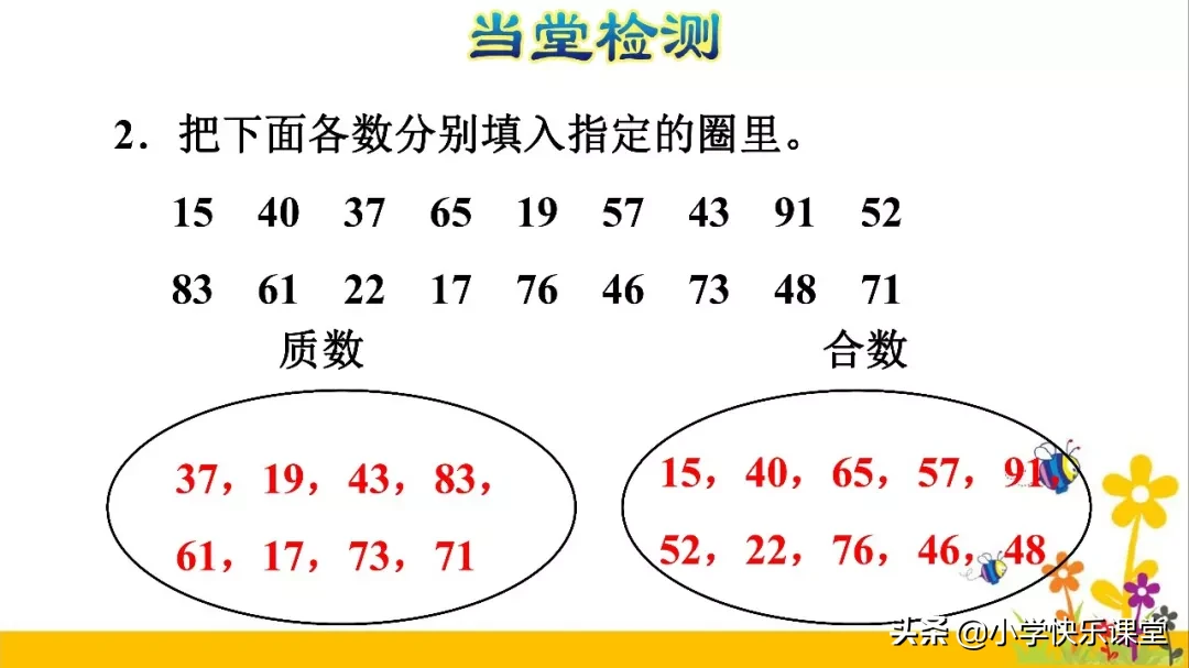 小学数学人教版五年级下册第2章《质数和合数》知识点+图文解读