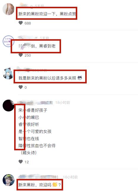 12岁网红宋小睿，评论区被黑粉“围攻”，疑似纵容粉丝诋毁TNT