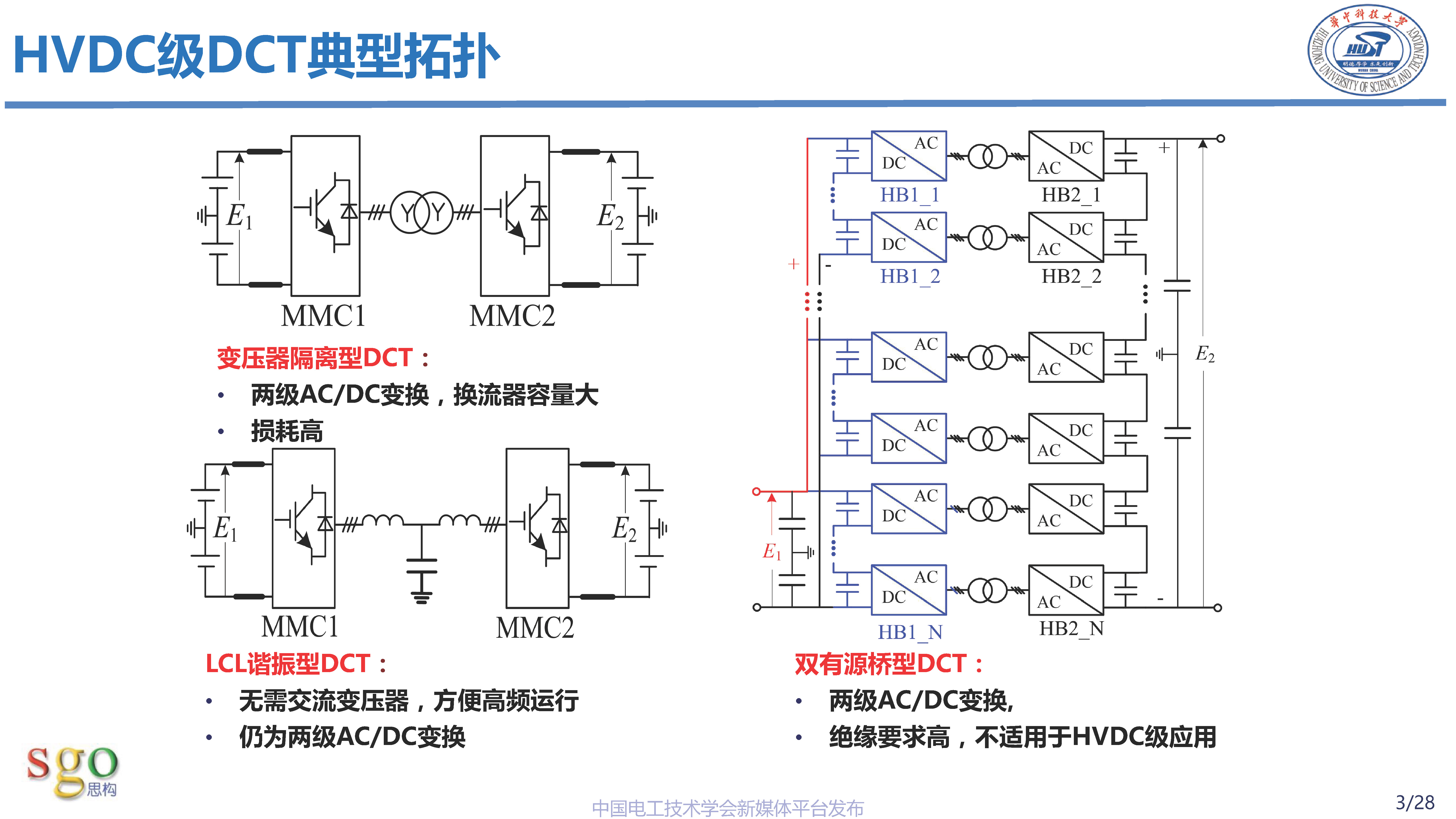 华中科技大学林卫星研究员：高压直流-直流自耦变压器技术理论