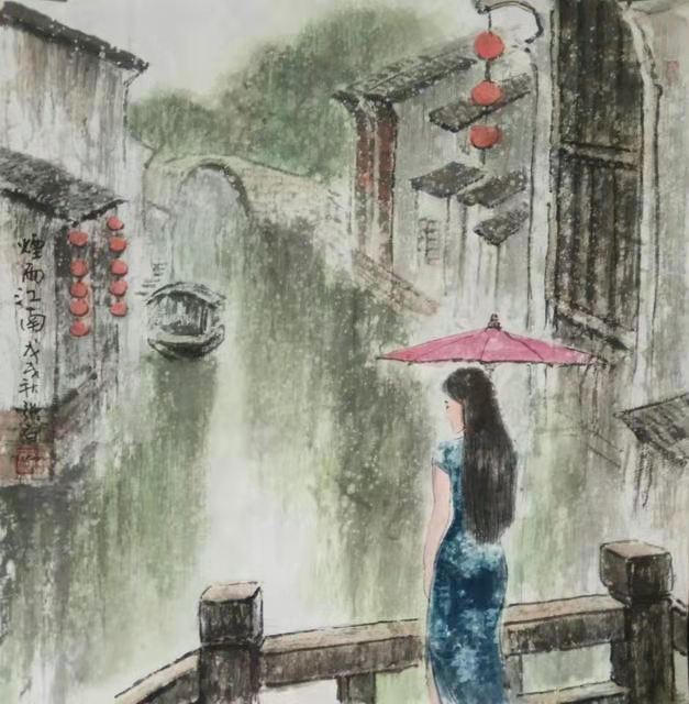 关于江南春雨的美文描写江南烟雨的美文