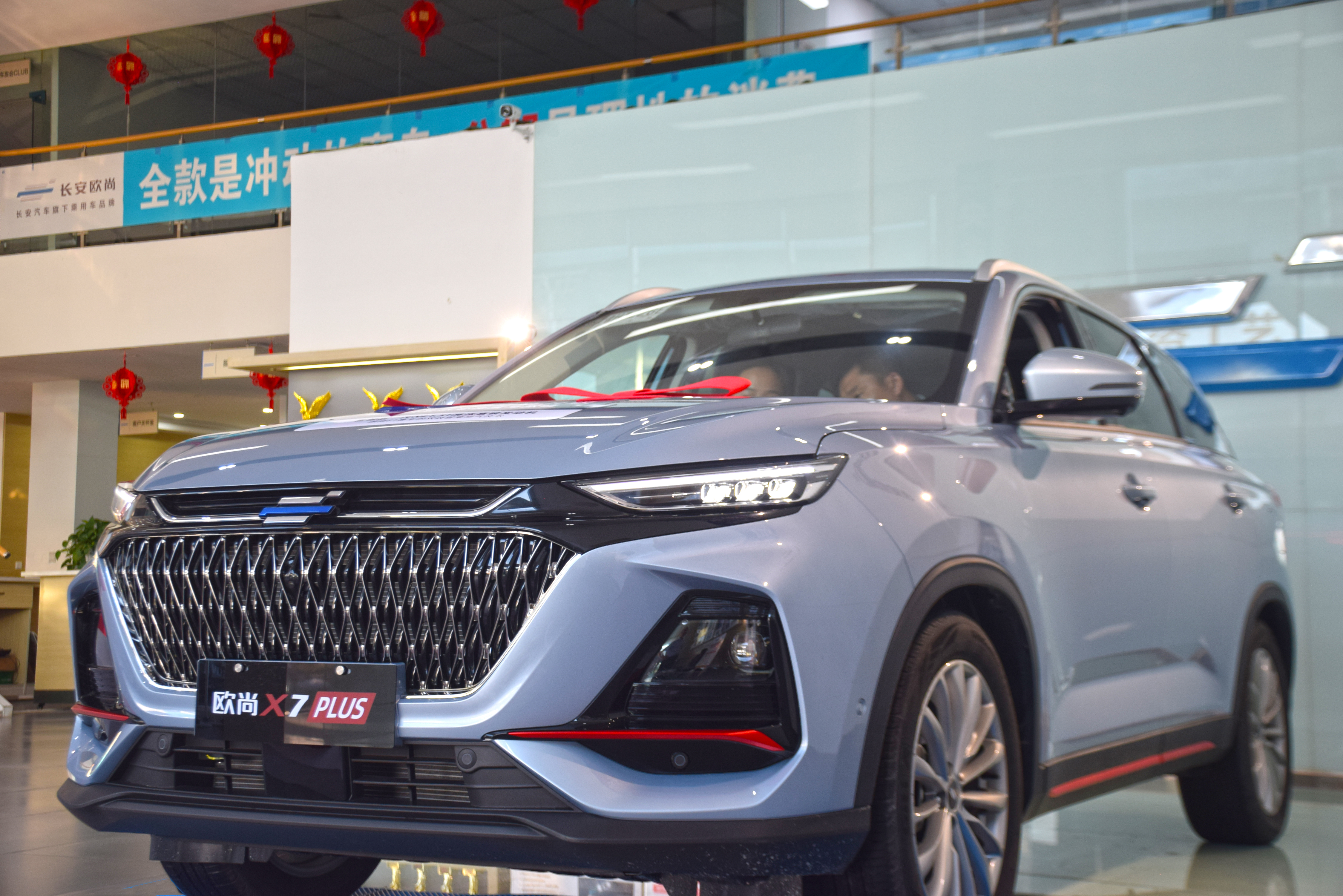长安欧尚x7 plus济宁到店实拍,妥妥的年轻一族家庭用车-爱卡汽车爱咖