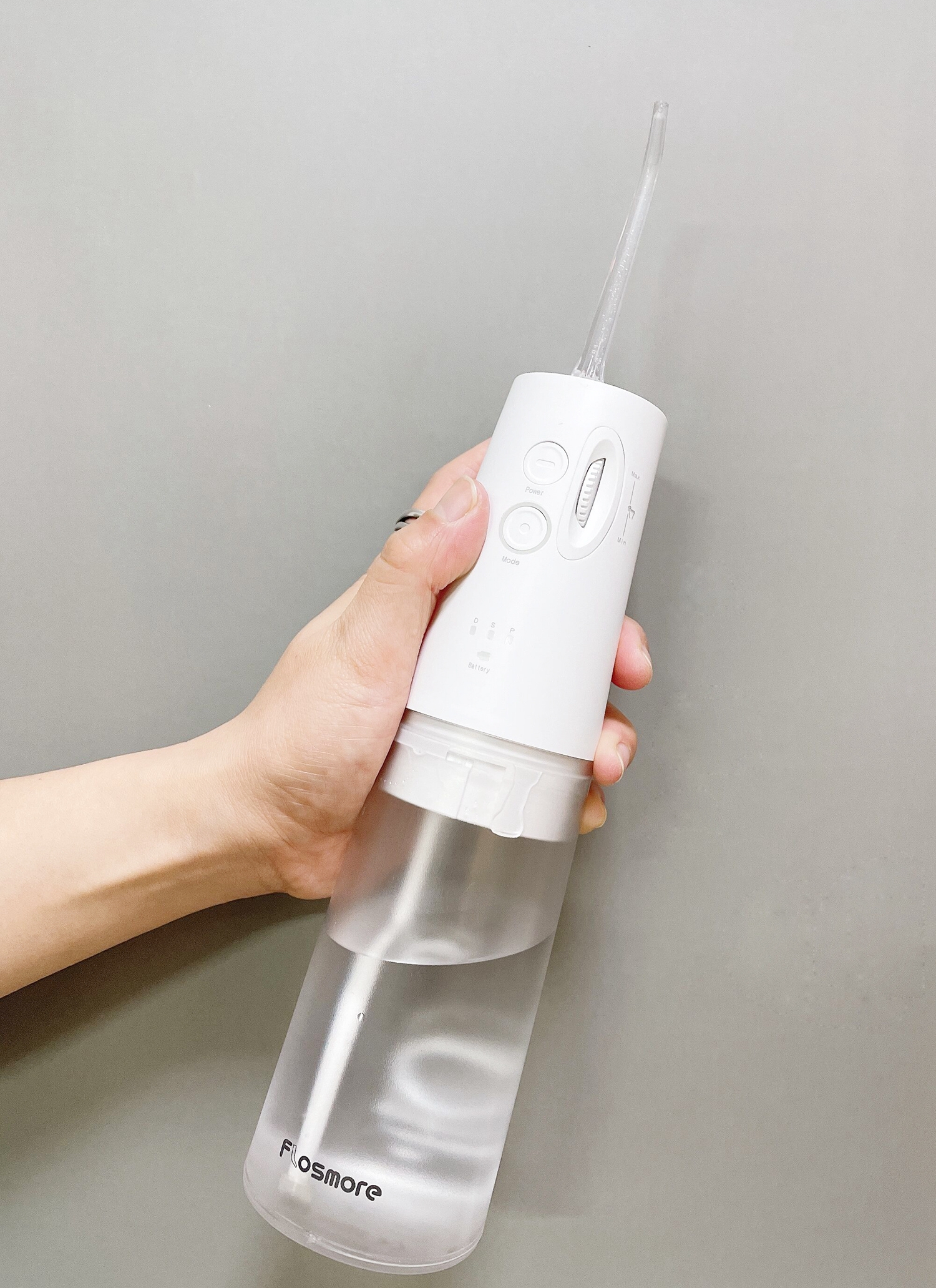 口腔清洁新搭档，Flosmore手持式无线冲牙器使用体验