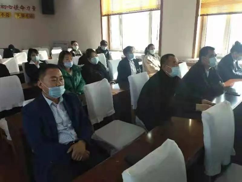 宝清县夹信子镇党委召开学习党的十九届六中全会精神专题会议