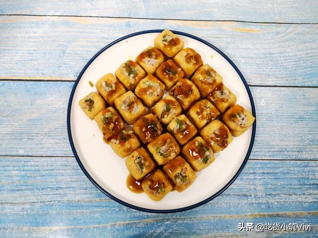 豆腐泡两种新吃法，不煎不炸、蒸10分钟就出锅，好吃不腻孩子最爱