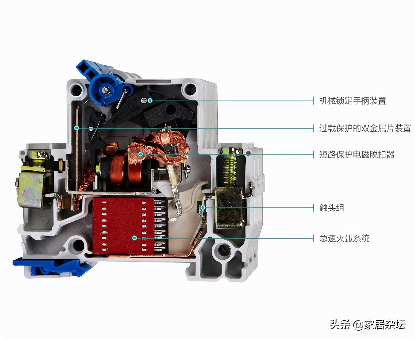 漏电保护开关跳闸，弄清2点动作原理，还要掌握4个原因和处理办法