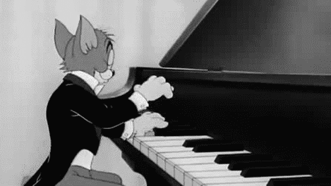 这几个不寻常的音符,原来是猫咪走在键盘上