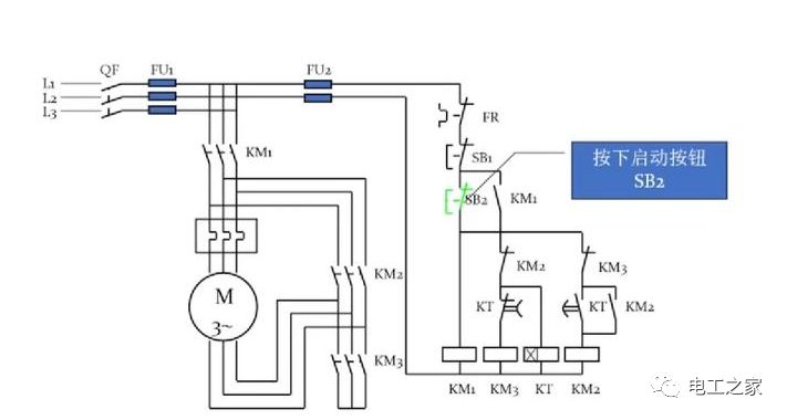 电工面试经典案例，星三角降压启动电路，你能这样答出来吗？