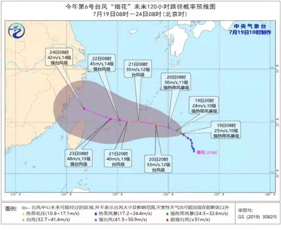 台风“查帕卡”将在广东一带登陆？高温天气得到缓解？