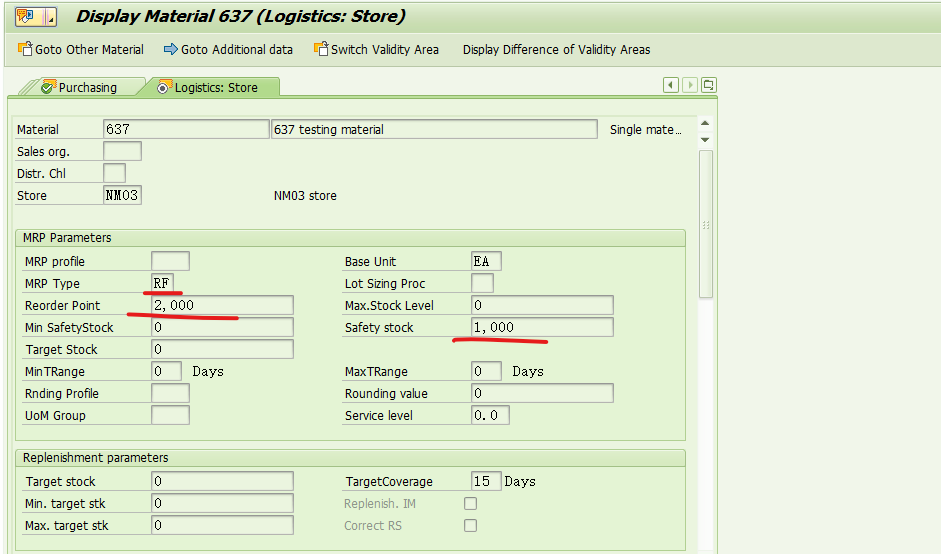 SAP RETAIL 如何确定自动补货触发的单据类型 II