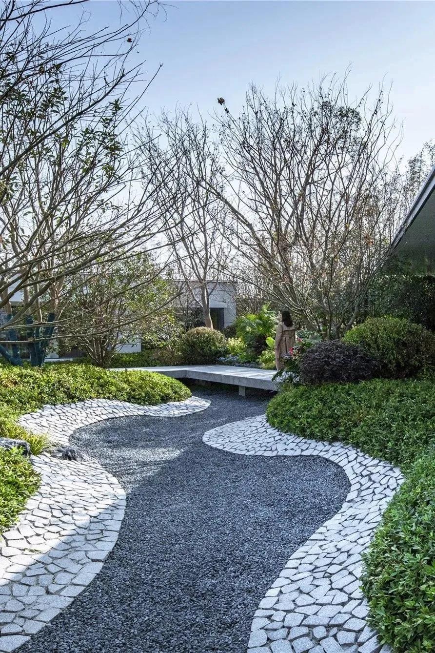 碎砾石-最朴素的材料,最出彩的效果