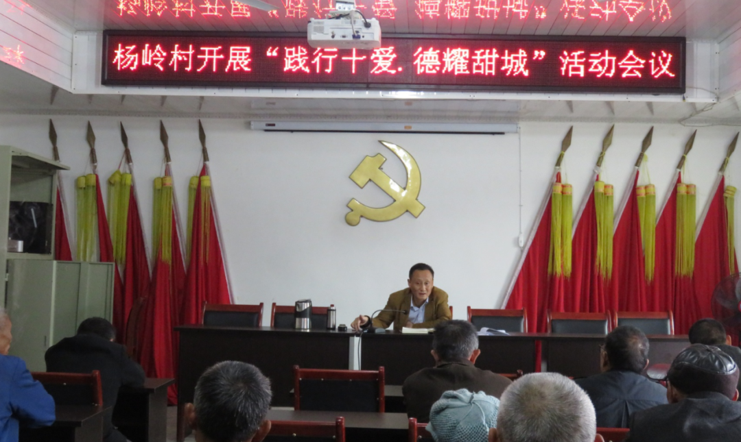 “抓实农村党建，助推乡村振兴”杨岭村跑出加速度