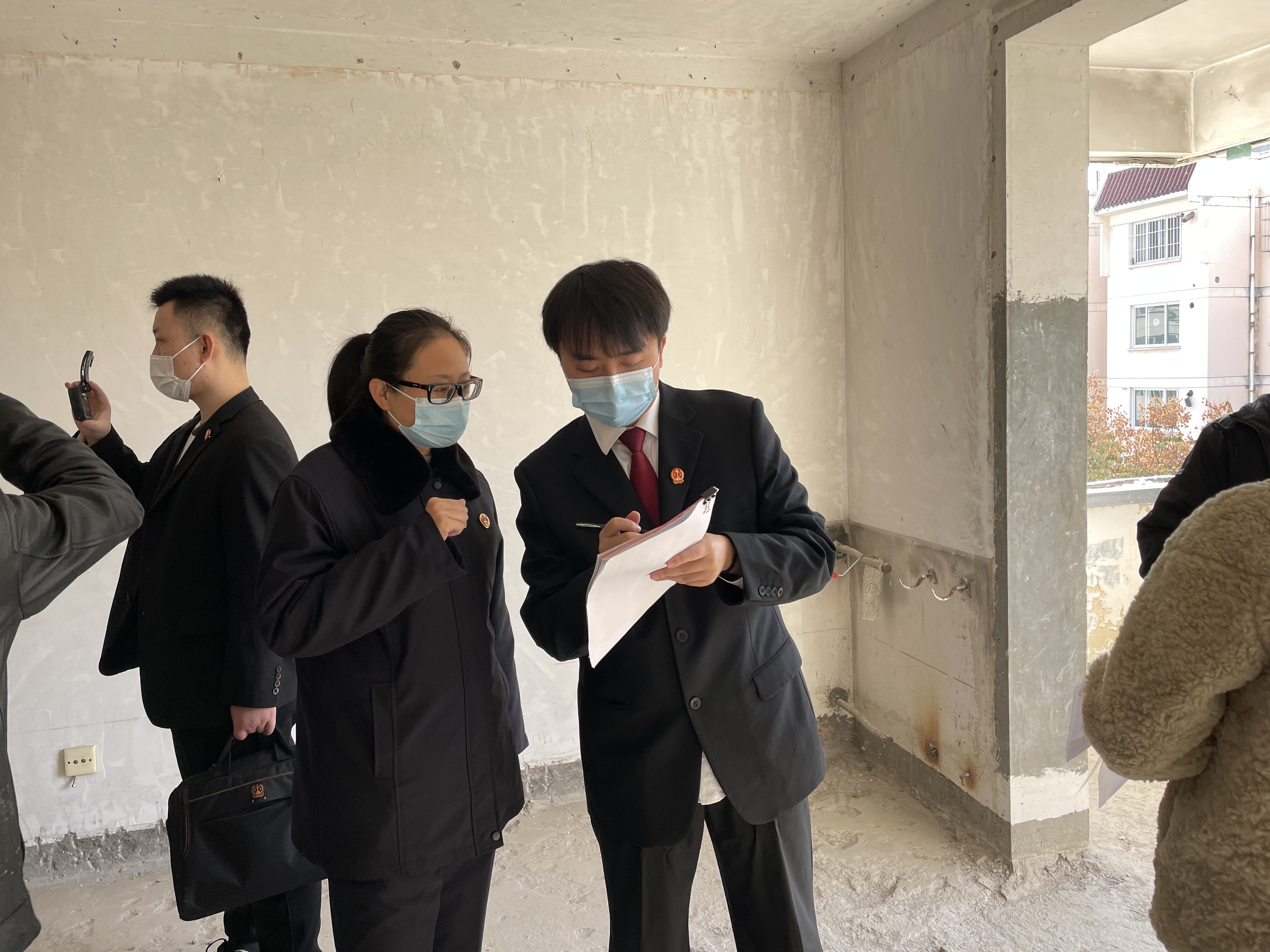 宝鸡市金台区人民检察院现场监督法院执行活动