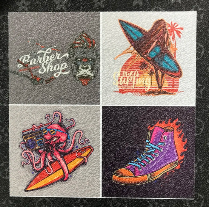 皮革打印為什么越來越多的人選擇UV平板打印機