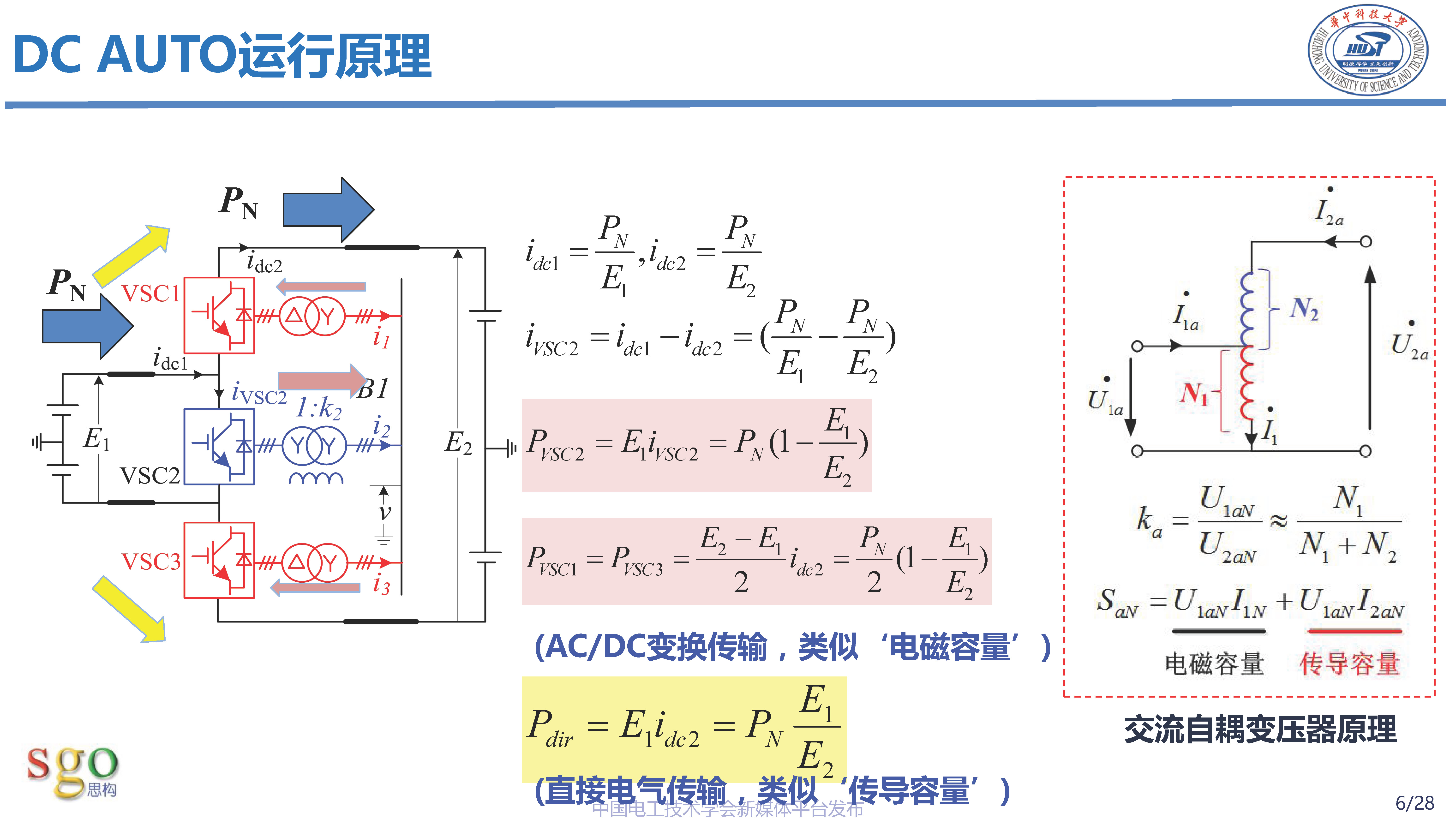 华中科技大学林卫星研究员：高压直流-直流自耦变压器技术理论