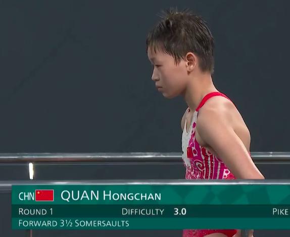 揭秘全红婵14岁气场多强？何威仪：我都做不到，我在向她学习