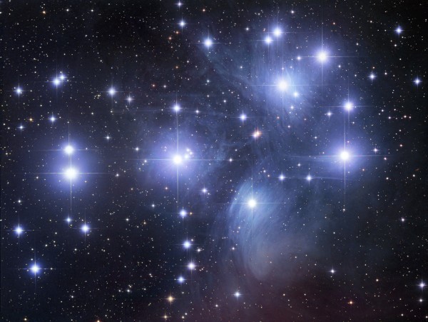 《梅西耶星表》M45︱七仙女的故事就起源于金牛座中的昴宿星团
