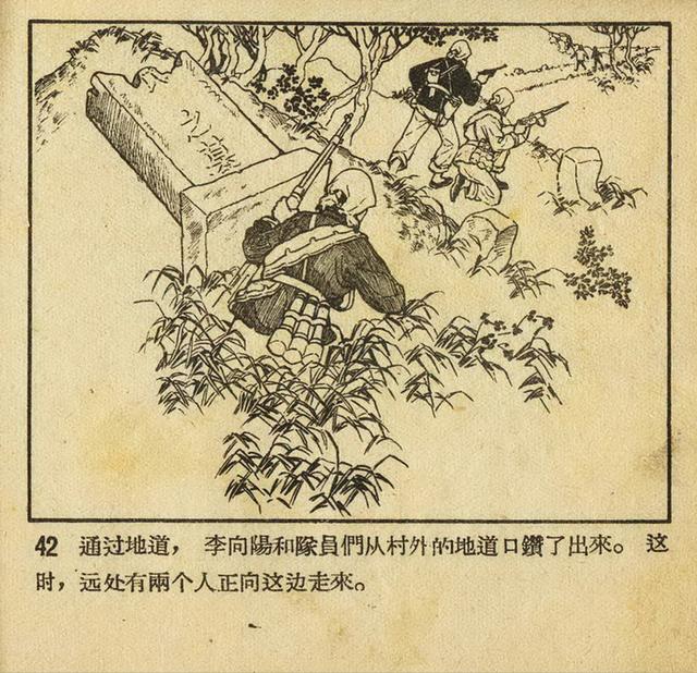 1956年老版《平原游击队》姬寿彭绘画