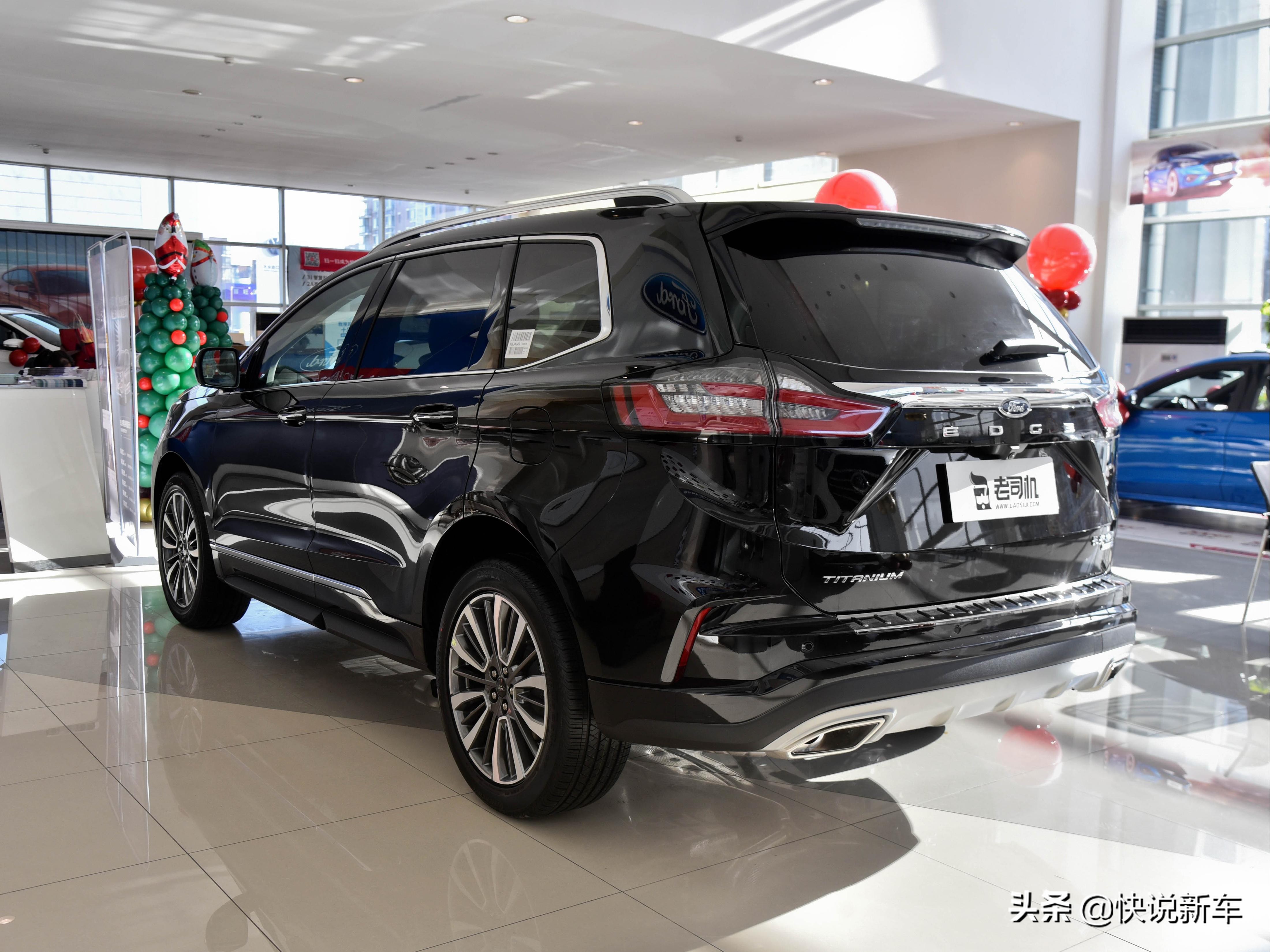 25万元美式大空间SUV，百公里油耗8.2L，实拍福特锐界
