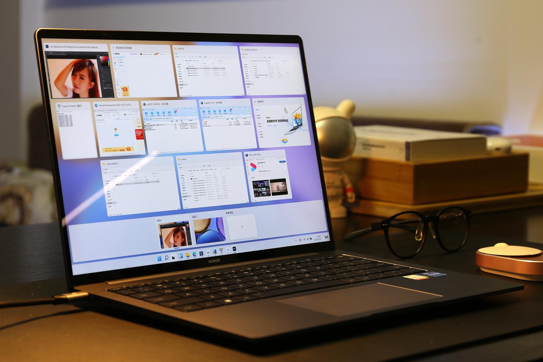 荣耀首款搭载Windows 11的笔记本，荣耀MagicBook V 14 抢先体验