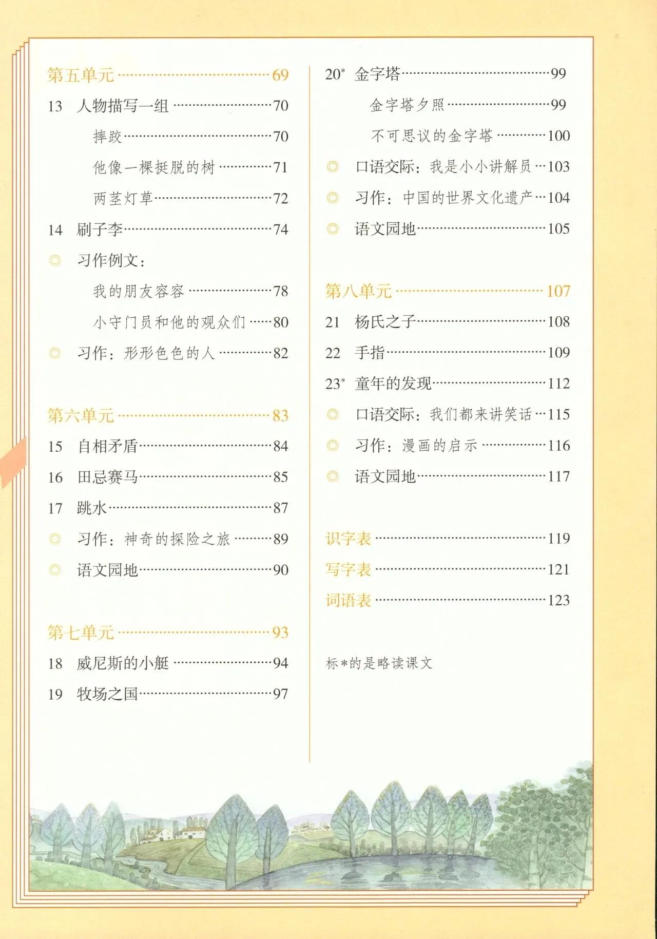 五年级下册语文书32页有鬼小学语文书下册恐怖之处和灵异事件