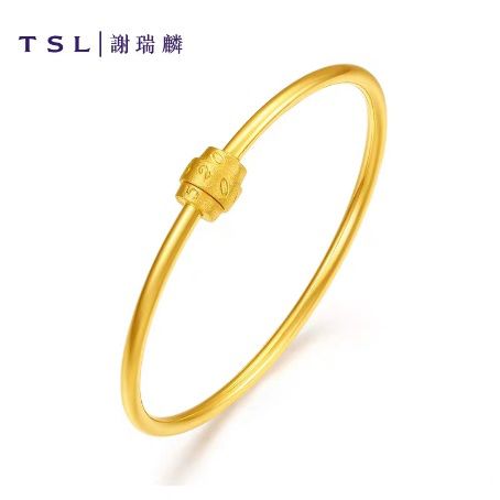 黄金密码手镯，设计新颖，但有人说，中看不中戴