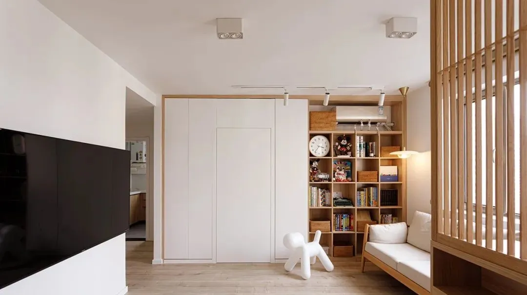 【親子宅設計精選】海淀媽媽的育兒經都藏在這68m²！30W做24m²收納區，利用率提高30%
